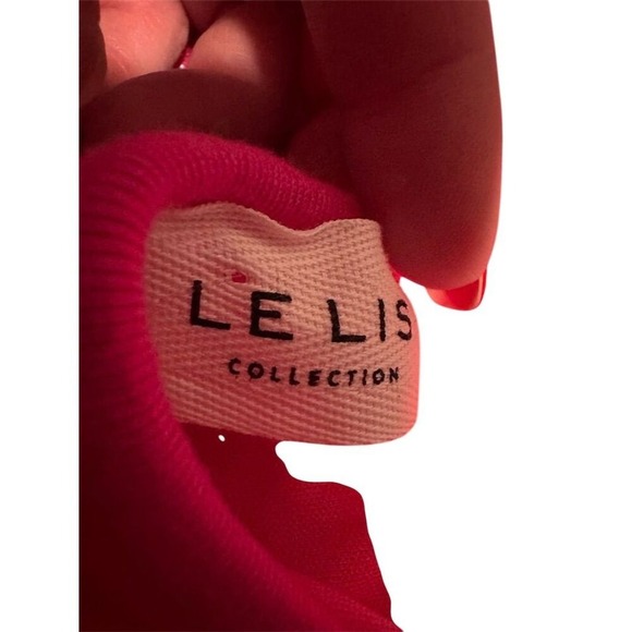 Le Lis‎ Collection Womens Pink Shift A Line Dress Medium Knee Length Casual - Picture 6 of 6